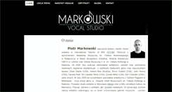 Desktop Screenshot of piotrmarkowski.com